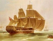 Huggins William John An East Indiaman Entering Madras Harbour India. ,  