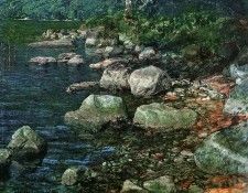 Ivanov Alexander Water and stones by a monastry Sun. , 