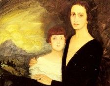 Zubiaurre Ramon Mother And Daughter. Zubiaurre,  