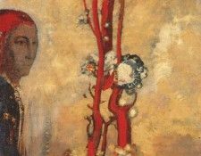 redon the red tree c1905. ������ �����