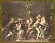 PO Vp S1 35 Jean-Baptiste Greuze-Malediction paternelle. ���� ���-������