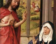 Weyden Miraflores Altarpiece (right panel) detail1. ,   