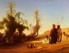 Frere Charles Theodore Halte A L-Oasis. ,  