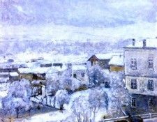 frieseke winter landscape 1931. Frieseke, ������� ����