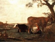 CUYP Aelbert The Dairy Maid. , Aelbert