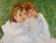 Cassatt Mary The Sisters.  