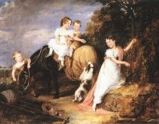 Portraits of the children of the Rev Joseph Arkwright. ������, ����