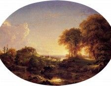Cole Thomas Catskill Landscape. , 