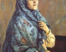 surikov portrait of polina shcherbatova 1910. , 