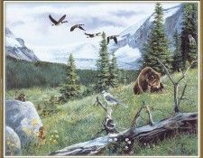 KissAndrew-A Mountain Alphabet-Grizzly-WeaISC. , 