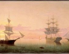 Lane Ships-at-Sunrise-sj. Лейн, Фитц Хью
