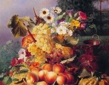 Still Life of Flowers and Fruits2. ,  