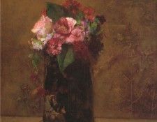 Flowers in Japanese-Vase. Lafarge, 
