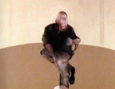 Bacon Study for Self-Portrait, 1985, center. �����, �������