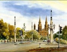 pa BobPelchen 01 KingWilliamRoad Adelaide SA. Pelchen, 