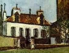 House in the Suburbs of Paris 1910. , 