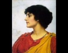 An Italian Girls Head 1902. ,  