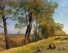 Bierstadt Albert Landscape Rockland County California. , 