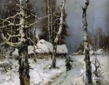  - Heimkehr im Winter 1903. ,  (1850-1924)