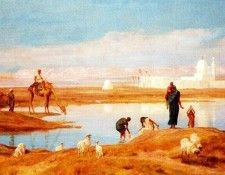 Women Collecting Water from the Nile. , 