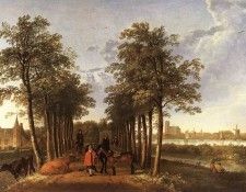 CUYP Aelbert The Avenue At Meerdervoort. , Aelbert