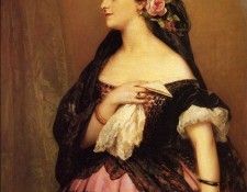 Winterhalter Franz Xavier Adelina Patti 1863. ,  