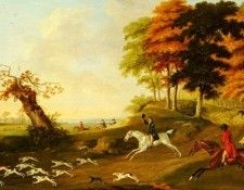 Sartorius John Nost Fox Hunting. ,  NOST