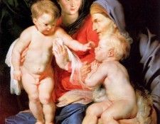 Rubens Peter Paul Holy family Sun. ������, ����� �����