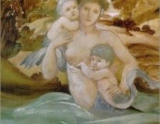 Burne-Jones-MermaidWithHerOffspring-sj. -   