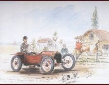 c 1908 the first thoroughbred the lobster.  