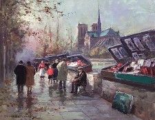 Bouquinistes de notre dame. ,  