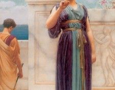 Godward The Engagement Ring c1891. ,  