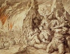 Thulden van Theodoor The Greeks leave after fire of Troy Sun. Thulden, ������ ���