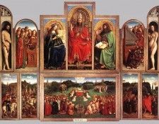 Eyck Jan van The Ghent Altarpiece (wings open). ���, �� ���