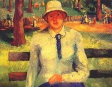 malevich jobless girl c1930. , 