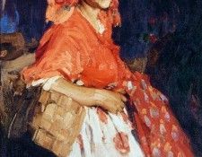 Arkhipov Abram Young girl Sun. ,  