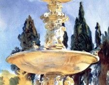 Sargent John Singer In a Medici Villa. ��������, ���� ������