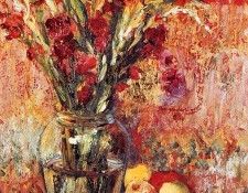 Lynda Schneider - Gladioli and Apples, De. �������, �����