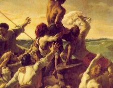 Gericault The Raft of the Medusa, 1819, Detalj, 491x716 cm, . ,    