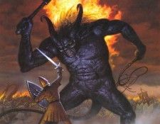 00tcal 06   Fingon and Gothmog. Nasmith, 