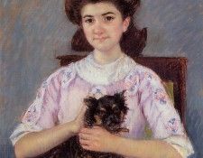 Cassatt Mary Portrait of Marie Louise Durand Ruel. ������ ����