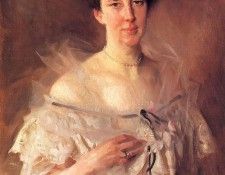 Sargent John Singer Mrs.Gardiner Greene Hammond (Esther Fiske Hammond). ,  