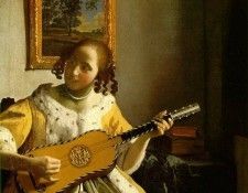 Vermeer The guitar player, ca 1672, 53x46.3 cm, Kenwood, Eng. Vermeer, Johannes