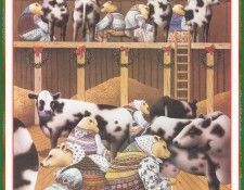 DelamareDavid-08-Eight maids a-milking-Weawwsa. , 