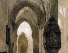 Bosboom Johannes Interior of Church in Trier Sun . Bosboom, ��������