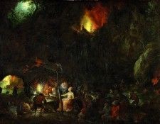 ��������� �� �������. 1604. 21�29. ����� ������� ��������, ���� [Temptation of St Anthony]. ��������, �� ������� (1568-1625)