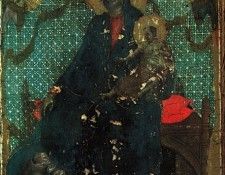 Duccio The Madonna of the Franciscans, 1287-88, panel painti. ����� �� �����������