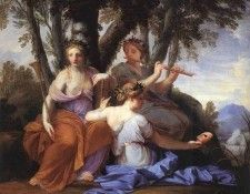 LE SUEUR Eustache The Muses Clio Euterpe And Thalia. Sueur, �������� ��