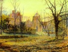 Evening,-Knostrop-Old-Hall.   