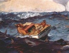 homer the gulf stream 1899. , 